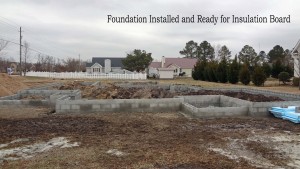 Foundation installed and ready for insulation. Matt Grace General Contractor